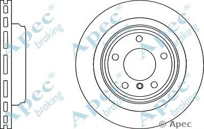 APEC BRAKING dsk3103 -  Тормозной диск